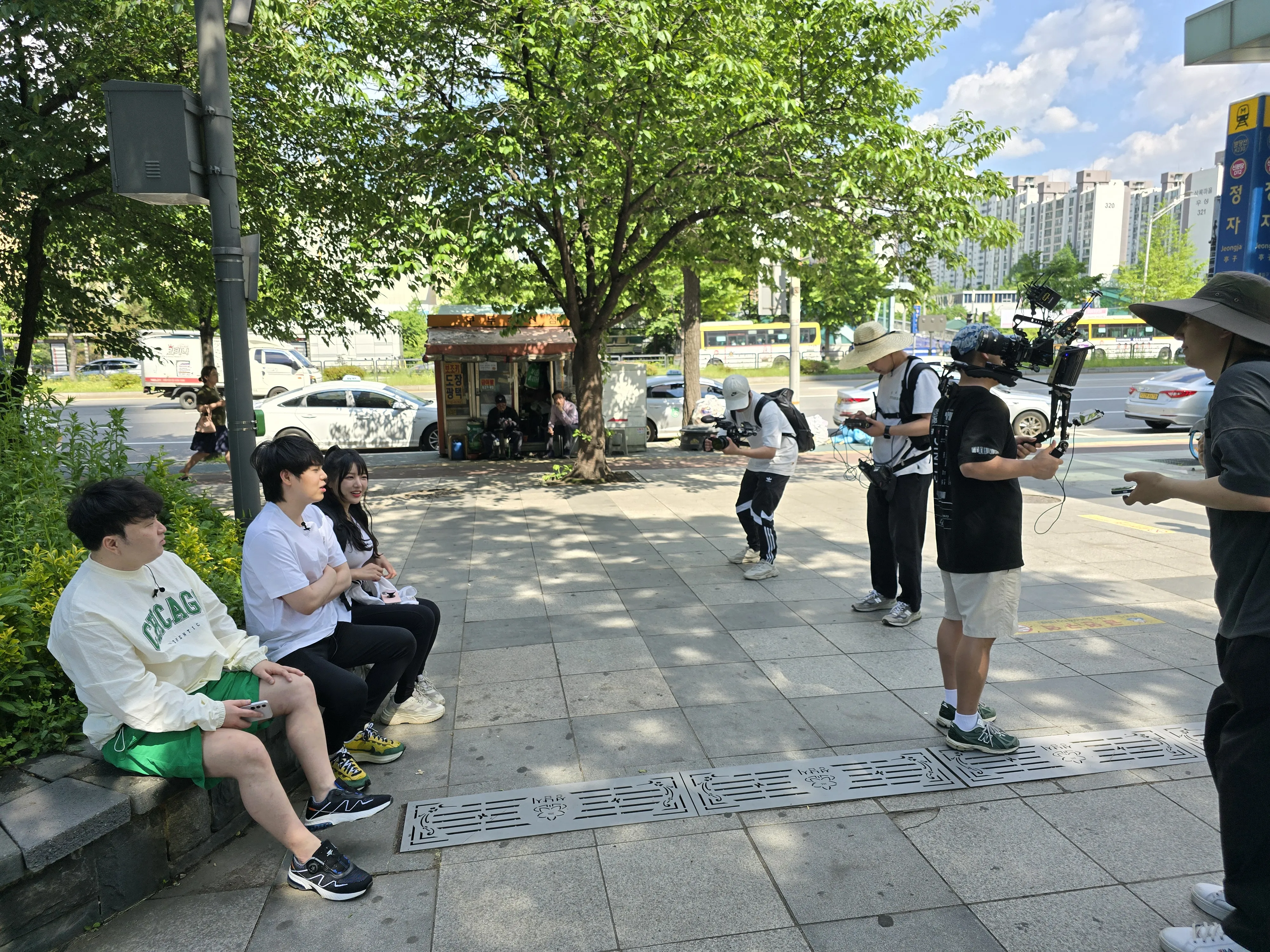 이동 방송 현장