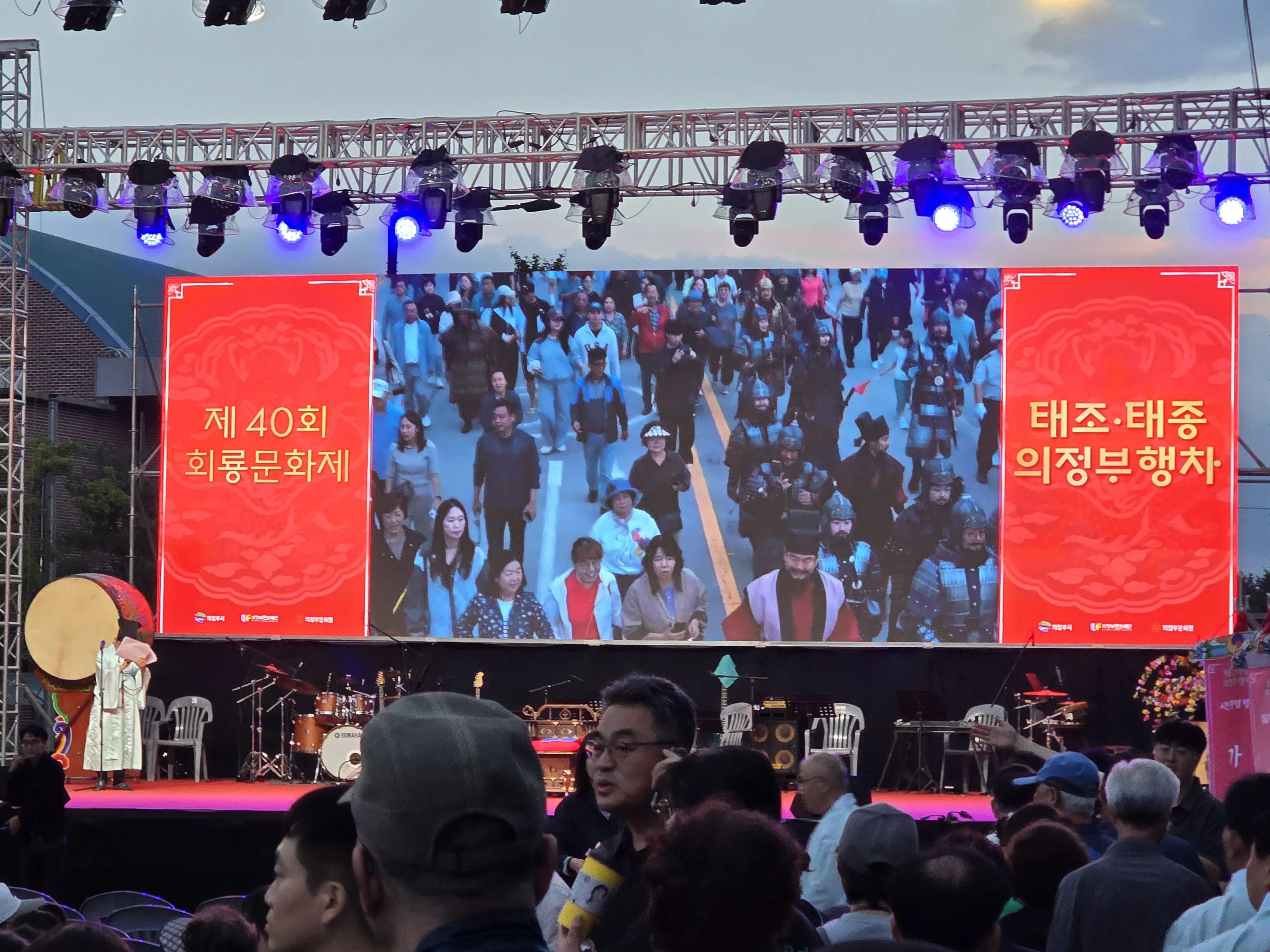 4km 행렬 드론 생중계, 본딩인코더와 디코딩 시스템으로 메인 LED 송출 성공기