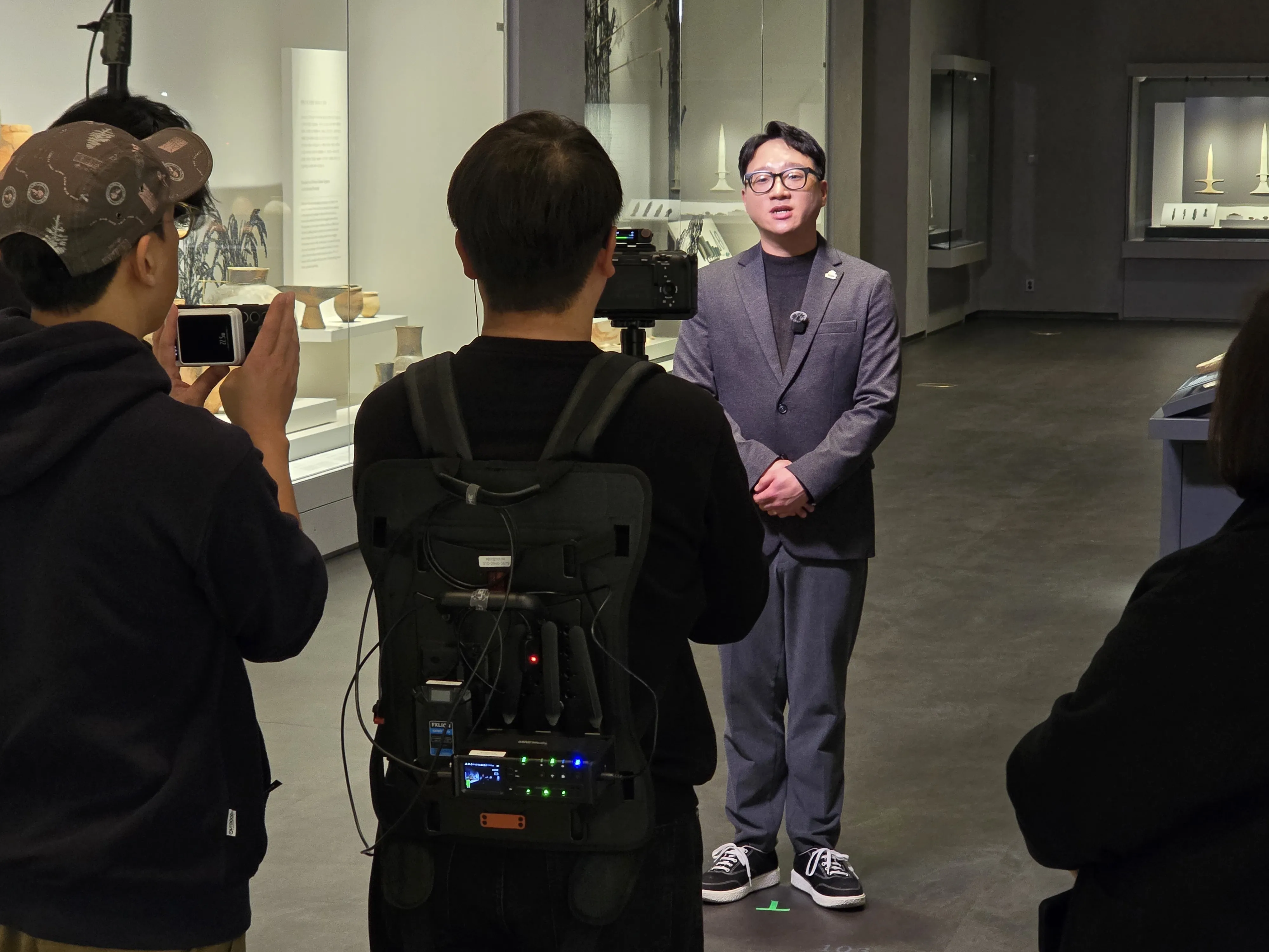 국립중앙박물관, 본딩인코더 기술로 구현한 이동 생방송